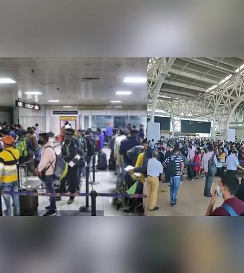  Passengers in Chennai airport