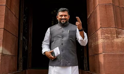 NCP leader P P Mohammed Faizal (PTI)