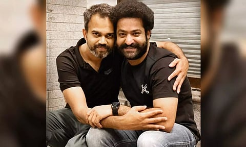 Jr NTR with Prashanth Neel (X/@MythriOfficial)