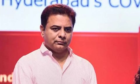 Bharat Rashtra Samithi Working President KT Rama Rao (PTI)