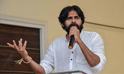 Jana Sena chief Pawan Kalyan (PTI)