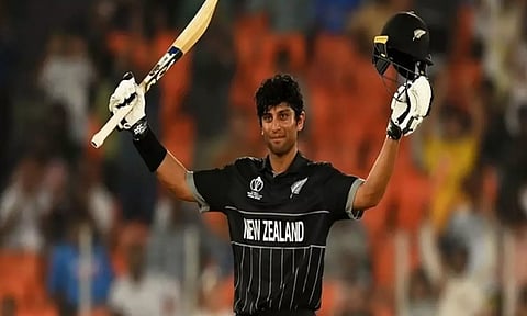 Rachin Ravindra. (Photo- ICC Twitter)