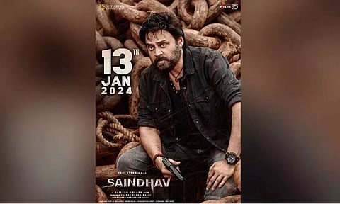 Saindhav poster (Photo: Twitter)