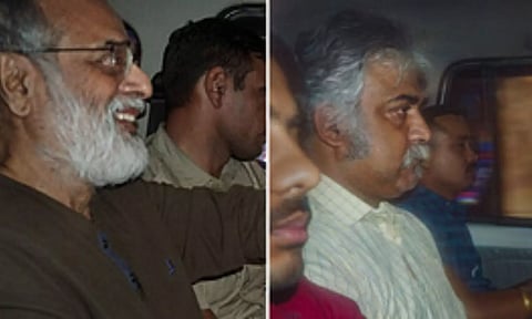 NewsClick founder and editor-in-chief Prabir Purkayastha