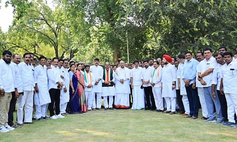 Another blow to BRS, two senior leaders join Congress