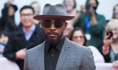 Hollywood star Jamie Foxx