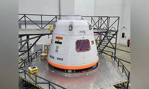 Preparations underway at ISRO, Bengaluru for unmanned flights tests. (Photo/ISRO Twitter)