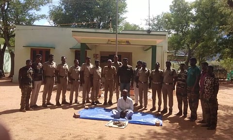Nanguneri man held for hunting Bengal monitor lizard in Nellai