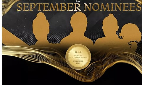 Women's Player of the Month Award nominees (Image: ICC)