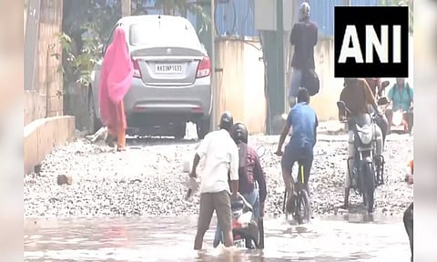Karnataka: Parts of Bengaluru witness severe waterlogging due to heavy rains