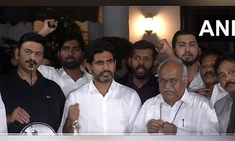 TDP National General Secretary Nara Lokesh (Photo: ANI)