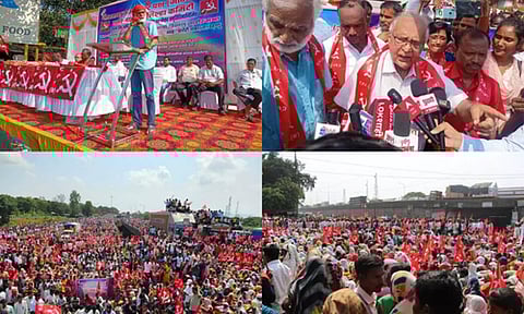 Visuals from the spot