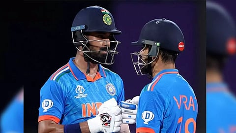 KL Rahul and Virat Kohli. (Picture: ICC)