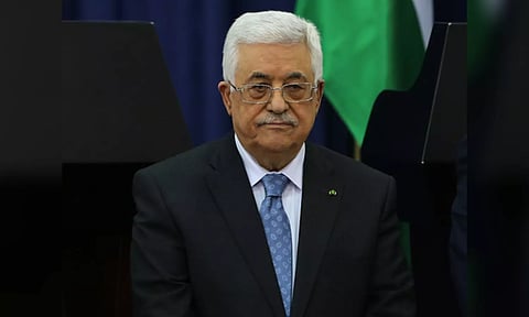  Palestinian President Mahmoud Abbas (Photo: IANS) 