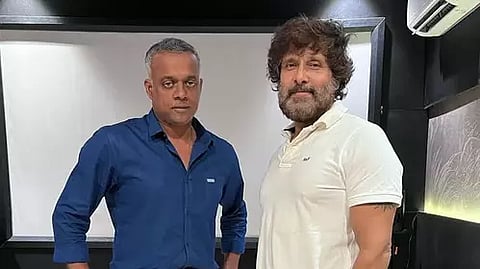 Gautam Vasudev Menon with Vikram
