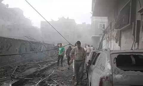 Visuals from the spot