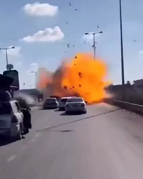 Visuals from the spot