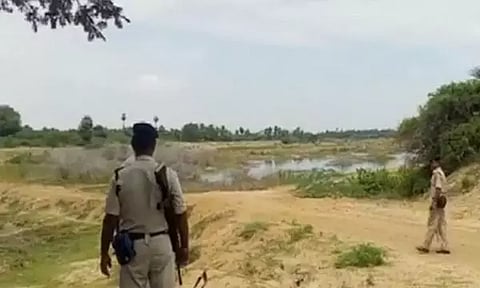 Visual from the spot