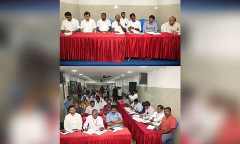 Monsoon preparedness meeting at Saidapet