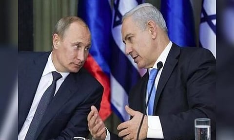 Russian President Vladimir Putin and Israel PM Benjamin Netanyahu. (Photo: Reuters)