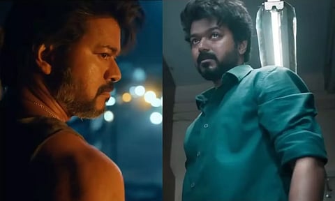 Screengrab from Vijay's Leo and Master.