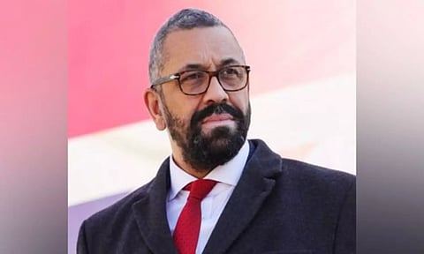 UK Foreign Secretary James Cleverly (Image: ANI)