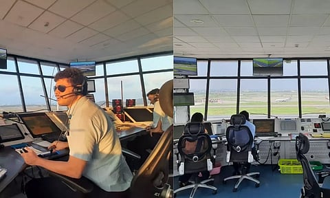 Inside view of ATC Tower