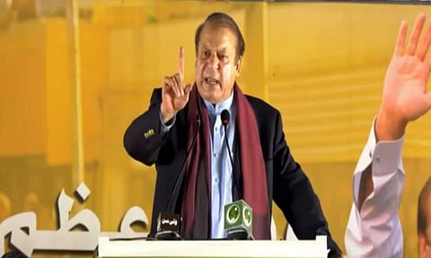 PML-N supremo Nawaz Sharif (Image: ANI)