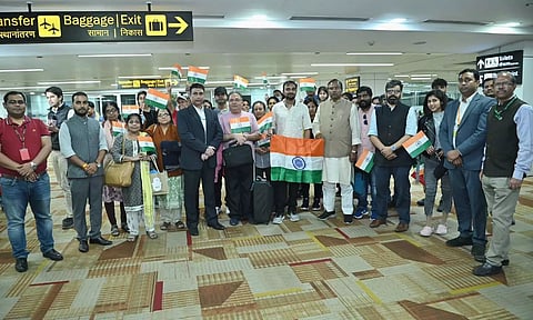 143 passengers arrived from Israel in New Delhi under 'Operation Ajay' (Photo: X/@MEAIndia)