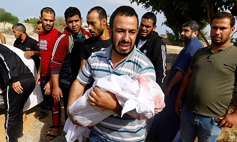 At least 4,600 people were killed in Israel's two-week bombardment that began after a Hamas Oct. 7 rampage (Photo: Reuters)