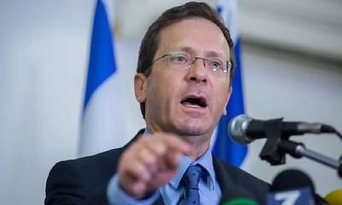 Israeli President Isaac Herzog