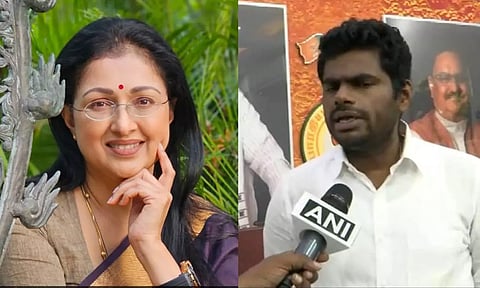 Gautami Tadimalla; K Annamalai (File)