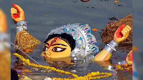 Durga Puja idols 