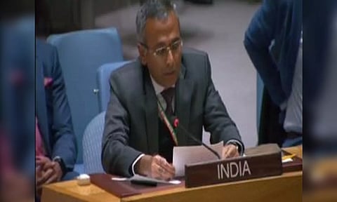 Ambassador R. Ravindra, Deputy Permanent Representative (DPR) (Photo: X/@IndiaUNNewYork)