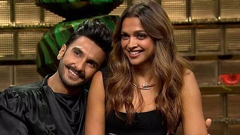 Ranveer Singh and Deepika Padukone 
