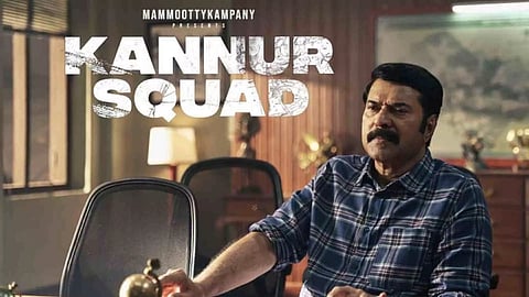 Still of Mammootty in Kannur Sqaud