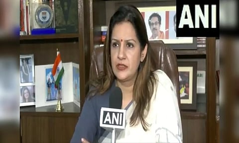 Shiv Sena (UBT) leader Priyanka Chaturvedi (Photo: ANI).
