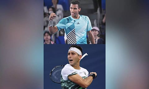 Felix sails into Swiss Indoors 2nd round, Etcheverry beats Murray to enter QF