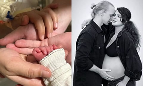Aashka Goradia welcomed a baby boy with her husband Brent Goble (ANI)