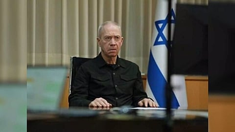  Israel's Defence Minister Yoav Gallant (Photo/IANS) 