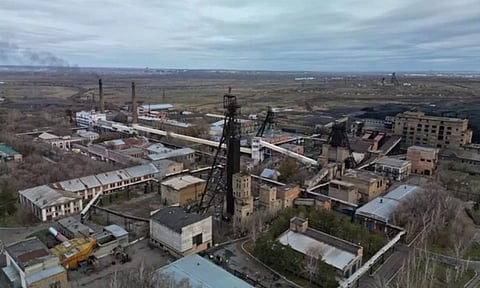 Kostenko coal mine in Karganda, Kazakhstan (Image: ANI)