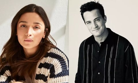 Alia Bhatt, Matthew Perry (Image: ANI)