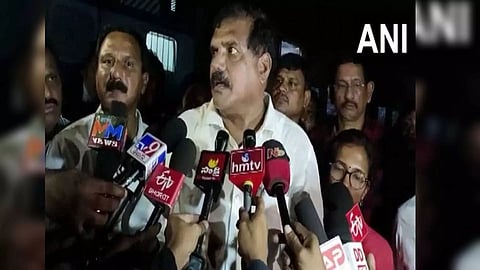Andhra Pradesh State Education Minister Botsa Satyanarayana (Photo/ANI)