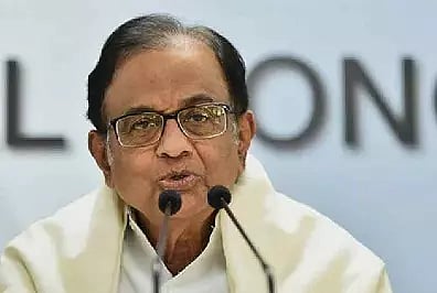  Congress leader P Chidambaram