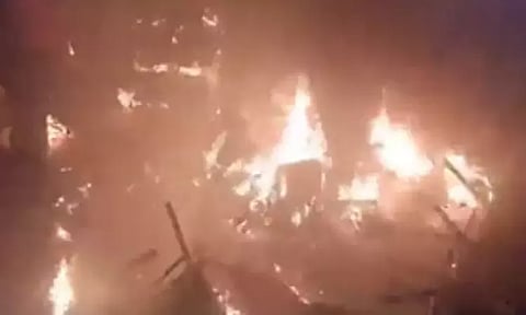 Visual from the spot