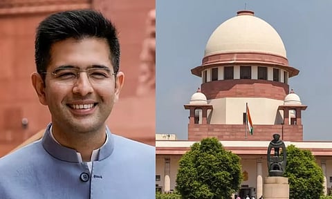 Raghav Chadha; Supreme Court of India (PTI) 