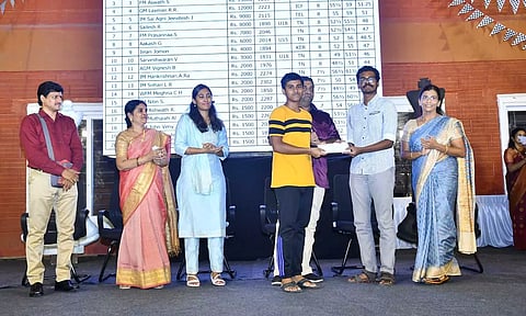 In Rapid, the highest cash prize of Rs 25,000 was presented to International Master Ajay Karthikeyan.