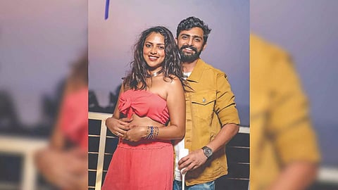 Amala Paul with Jagat Desai