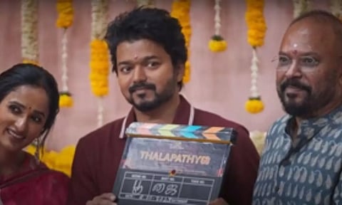 ‘Thalapathy 68’ pooja still.