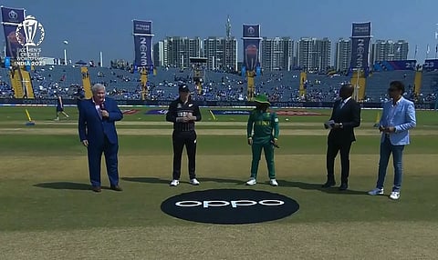 CWC 2023: NZ wins toss, opts to bowl first against SA